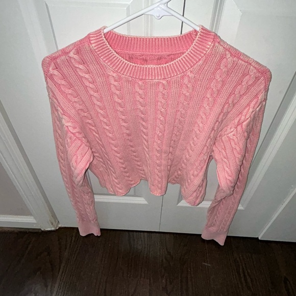 Girls Aerie cropped sweater - Picture 1 of 2